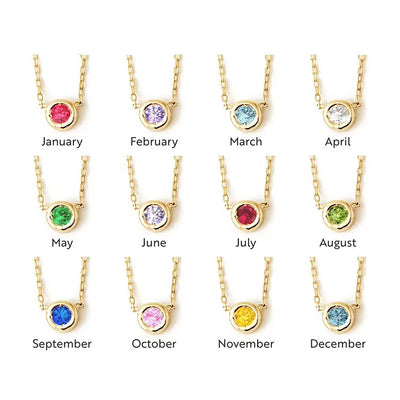 Birthstone Necklace