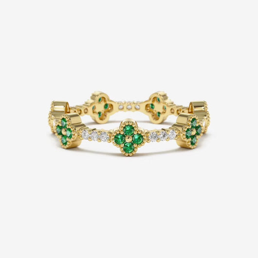 Four Leaf Clover Ring