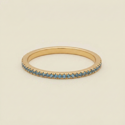 Birthstone Eternity Ring
