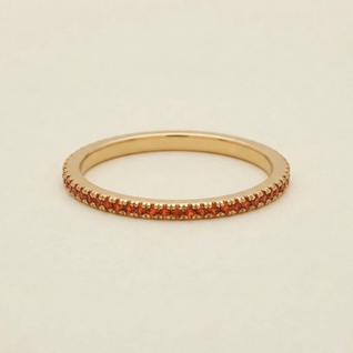 Birthstone Eternity Ring