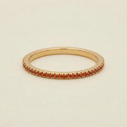 Birthstone Eternity Ring