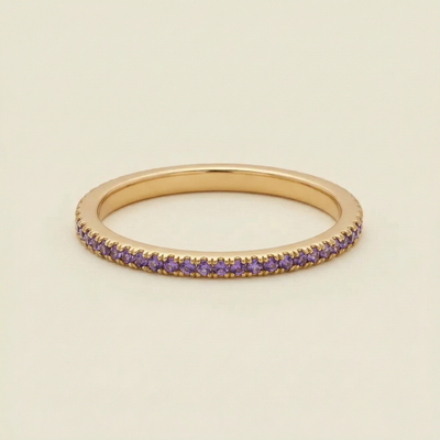 Birthstone Eternity Ring
