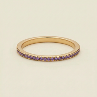 Birthstone Eternity Ring