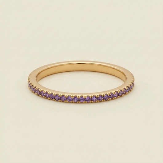 Birthstone Eternity Ring