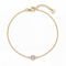 Gold Birthstone Bracelet