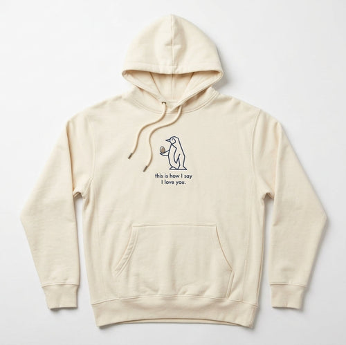 This is How I Say, I Love You Premium Heavyweight Hoodie