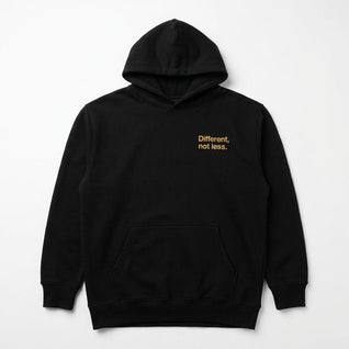 Different, not less. Premium Heavyweight Hoodie (Copy)