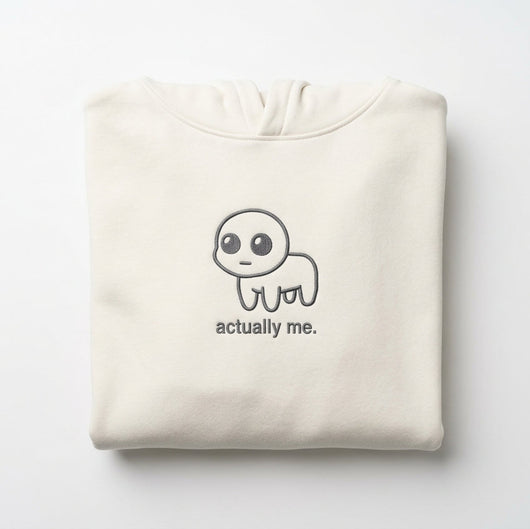 Actually Me Premium Heavyweight Hoodie