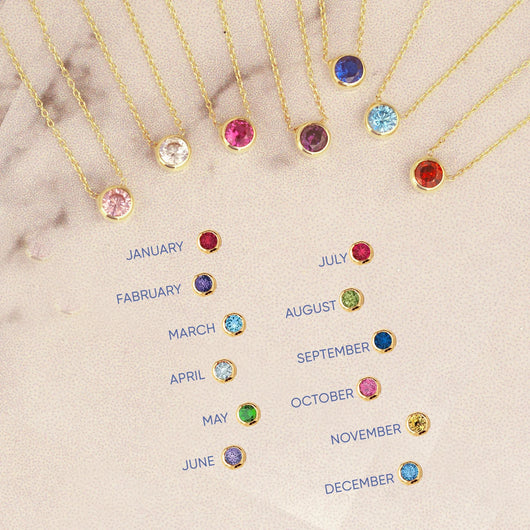 Birthstone Necklace