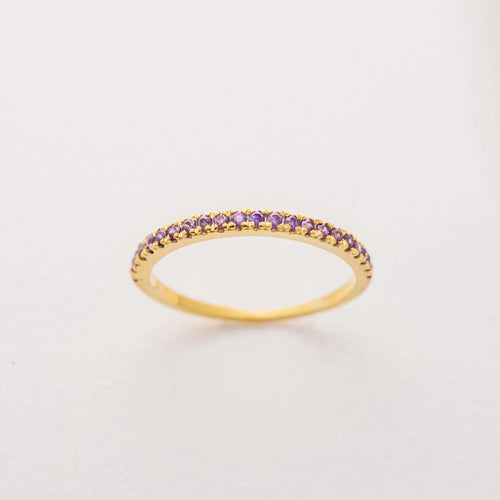 Birthstone Eternity Ring