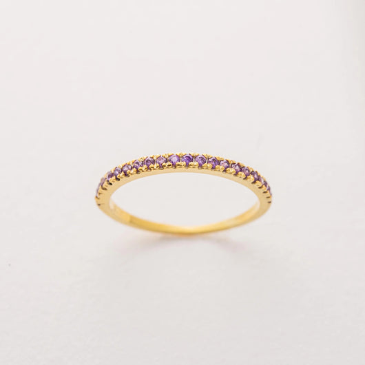 Birthstone Eternity Ring