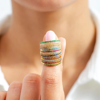 Birthstone Eternity Ring