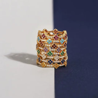 Four Leaf Clover Ring